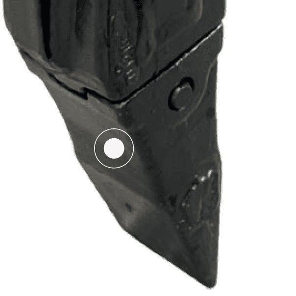 Replaceable finger tip teeth