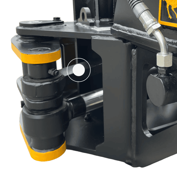 Hydraulic Tree Shear - Mast support