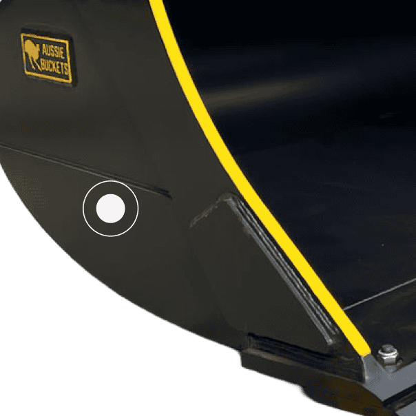 Mud Bucket - Reversible bolt-on edge