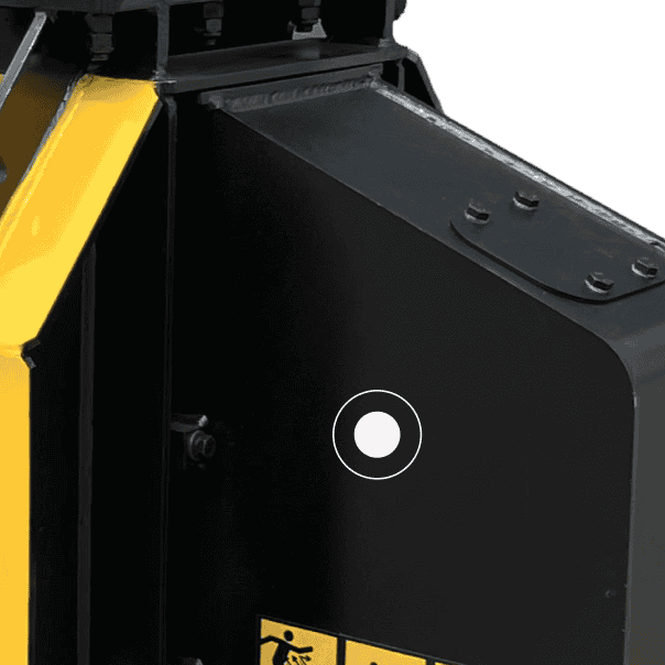 Mulcher - Hydraulic hose distribution blocks