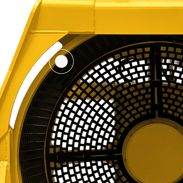 Rotary Screening Bucket - Waterproof hydraulic motor