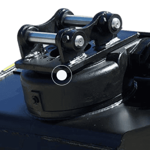 Rotating Grading Bucket - Two hoses, no case drain