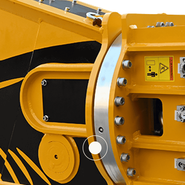 Hydraulic Shear - Precise control