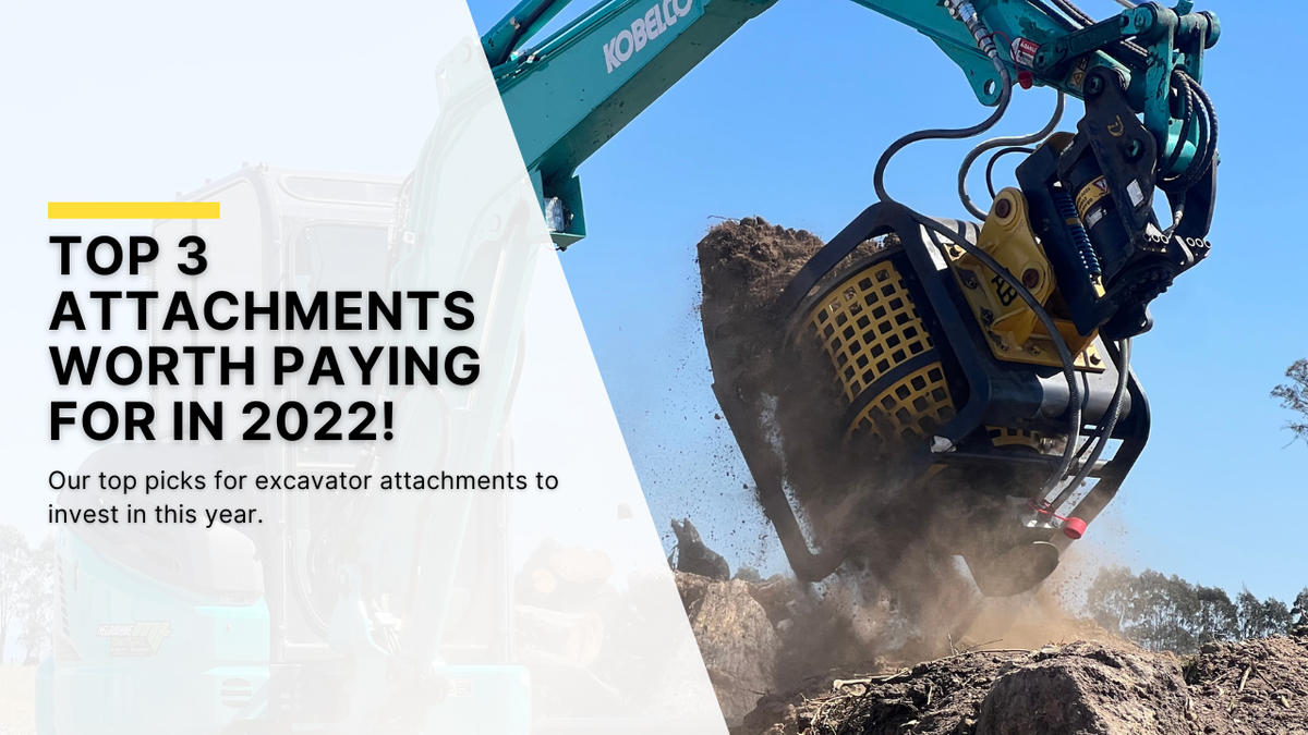 TOP 3 ATTACHMENTS WORTH PAYING FOR IN 2022 - Main Image