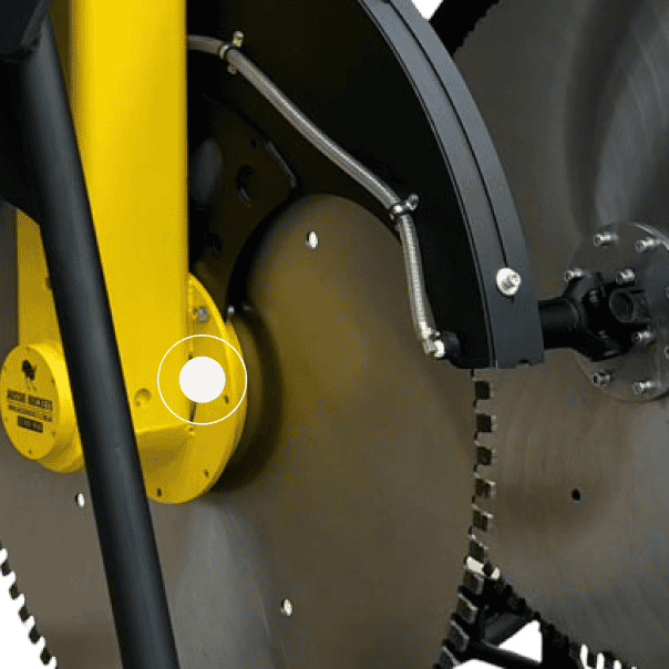 Rock Saw Series - Hydraulic braking system