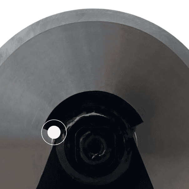 Tiltrotator Asphalt Cutter - Simple structure