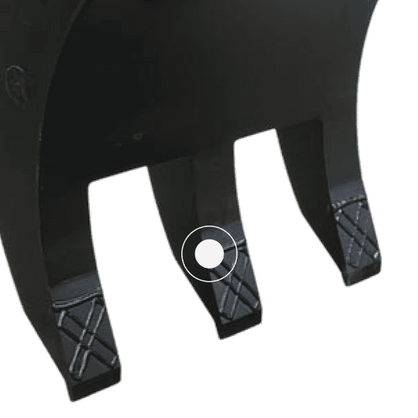 Mechanical Grab - Reinforced plating & hard-faced tips