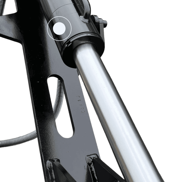 Hydraulic Thumb - Oversized ram with balance & relief valves