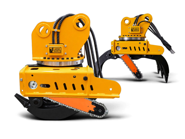 Rotating Log Saw Grab