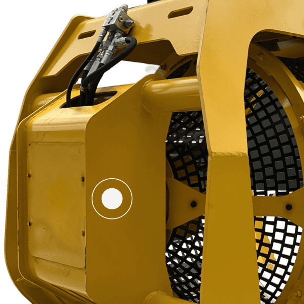 Rotary Screening Bucket - Lifetime grease-free operation