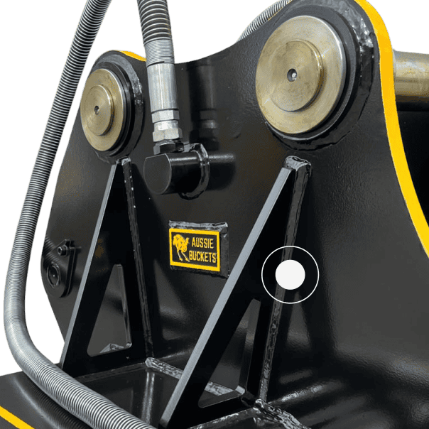 Hydraulic Grab - manifold distribution blocks and balance valves