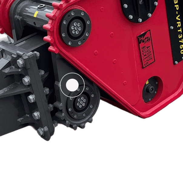 Vibrating Ripper - Large eccentric gears