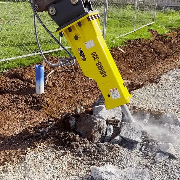 Aussie Buckets Rock Breaker in Real Life Applications