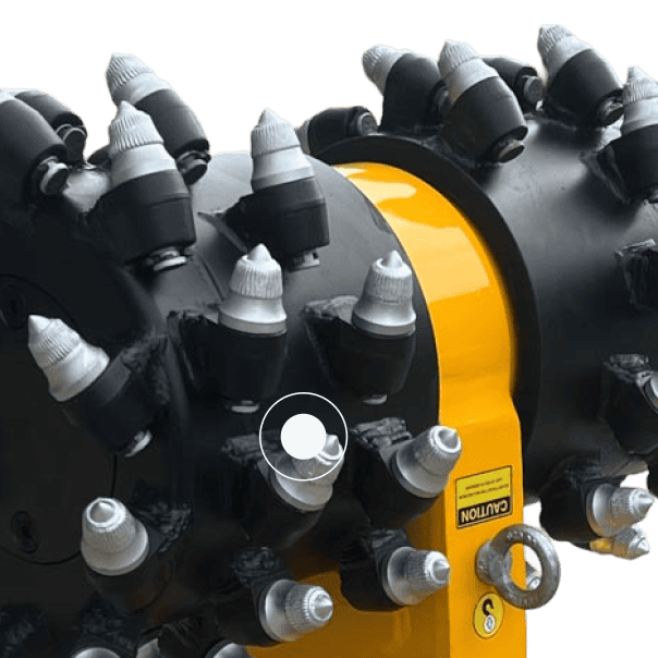 Transverse Drum Cutter Series - Twin rotating drums/cutting heads