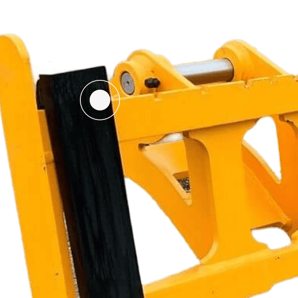 Excavator Pallet Forks - Integrated head bracket
