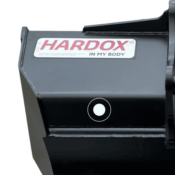 Tiltrotator Grading Bucket - Versatile design