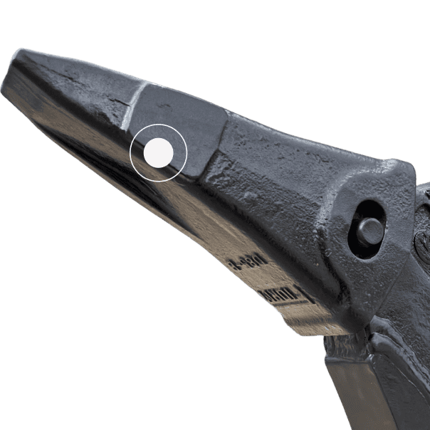 Ripper - Replaceable high penetration tooth