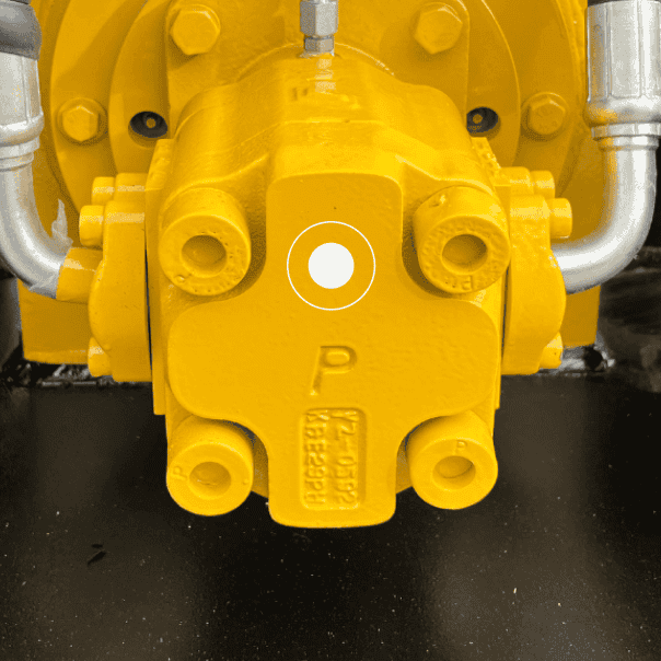 Vibrating Compaction Plate - Advanced hydraulic motor
