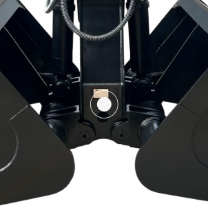 Clamshell Bucket Series - Dual rams with cross-feed system