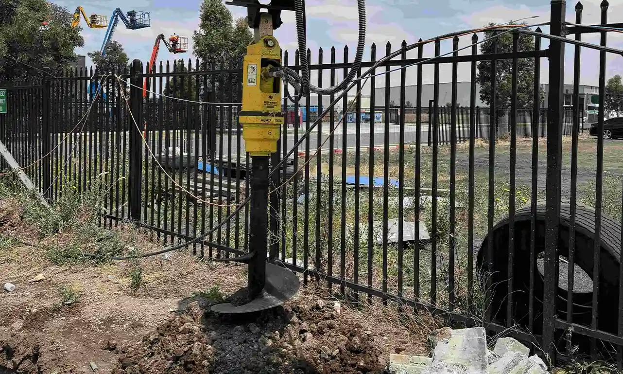 Aussie Buckets Auger Gear in Action Real Life 2