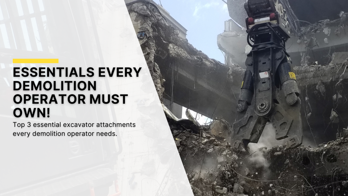 Here's 3 Essentials Every Demolition Operator Must Own! - Main Image