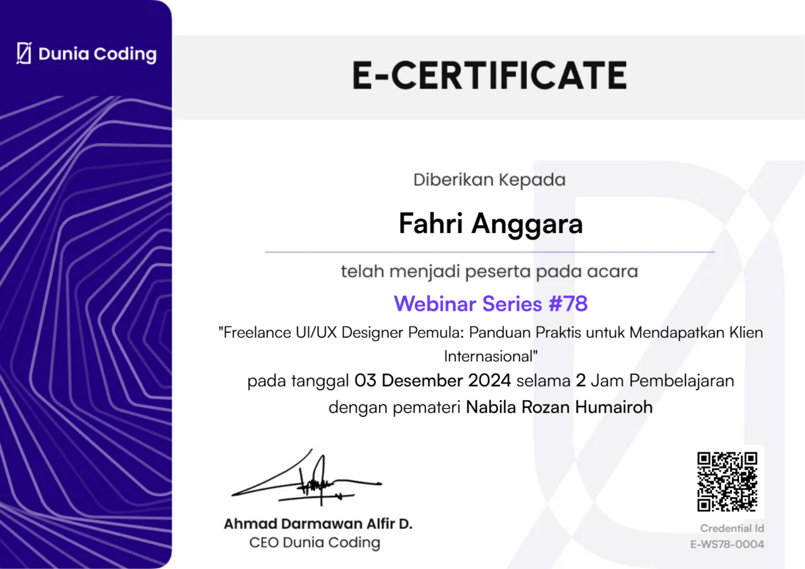 Freelance UI/UX Designer