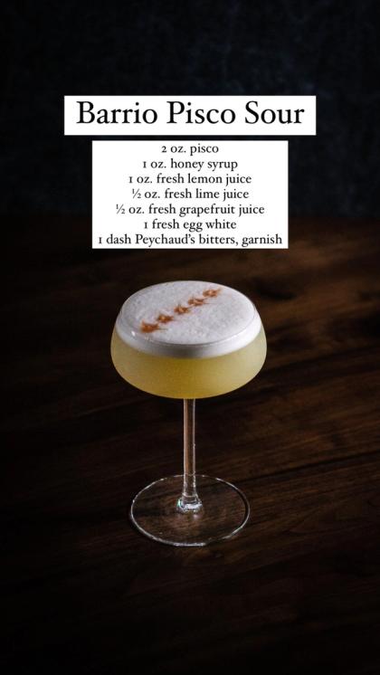 Barrio Pisco Sour