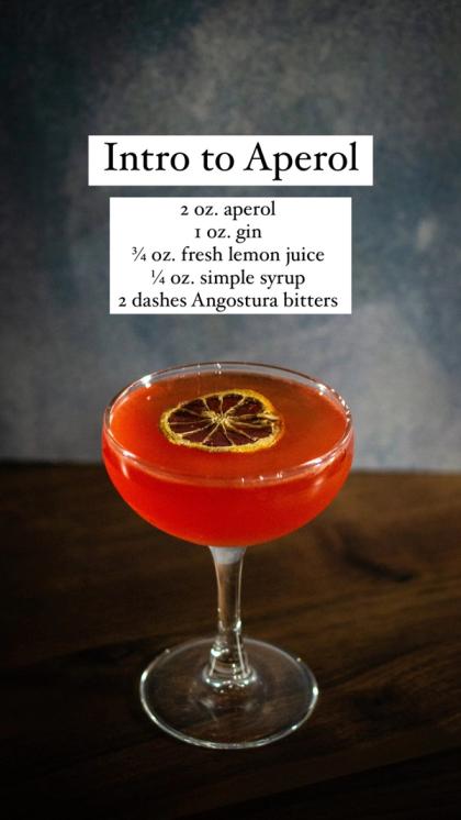 Intro to Aperol