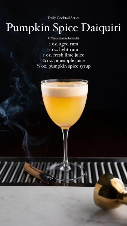 Pumpkin Spice Daiquiri