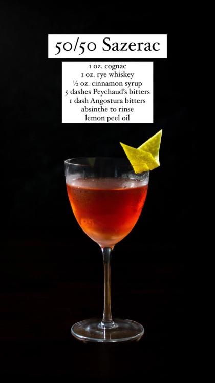 50:50 Sazerac
