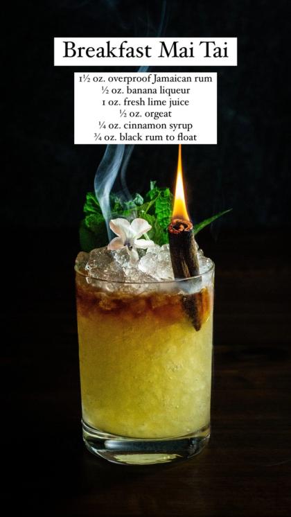 Breakfast Mai Tai