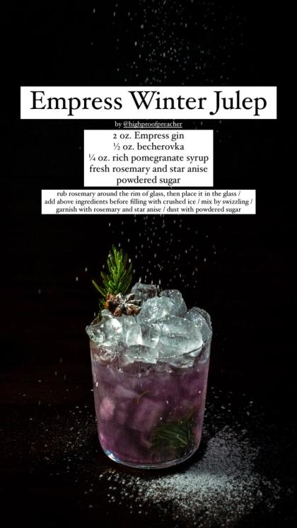 Empress Winter Julep