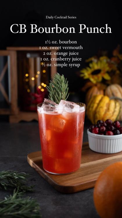 CB Bourbon Punch