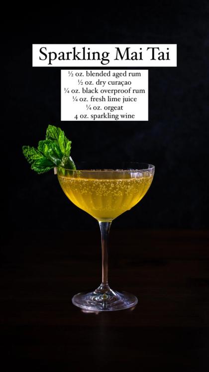 Sparkling Mai Tai