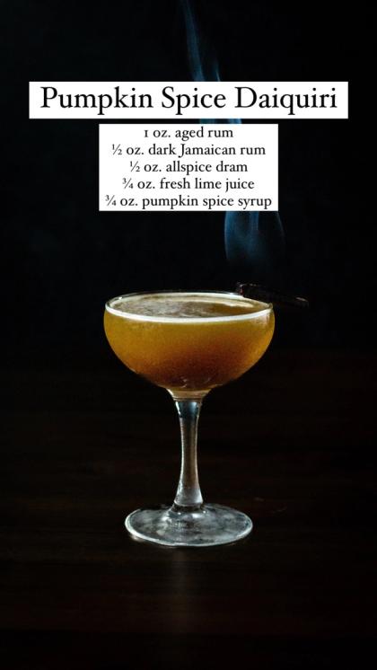 Pumpkin Spice Daiquiri