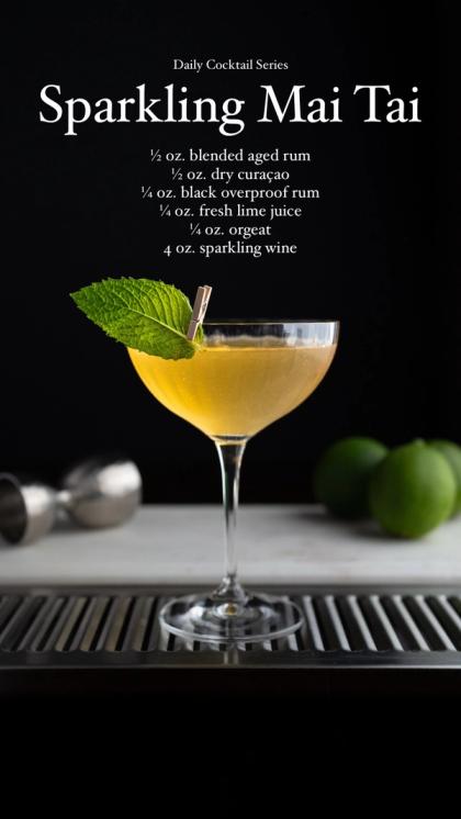 Sparkling Mai Tai