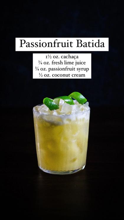 Passionfruit Batida