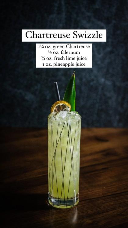 Chartreuse Swizzle