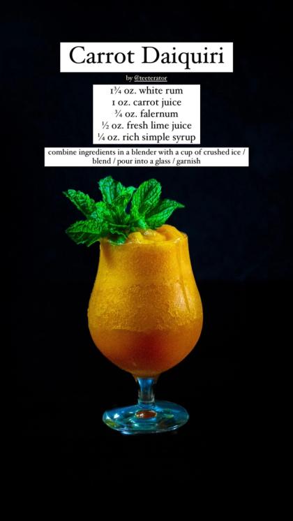 Carrot Daiquiri