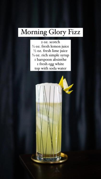 Morning Glory Fizz