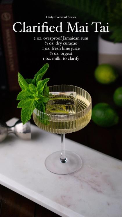 Clarified Mai Tai