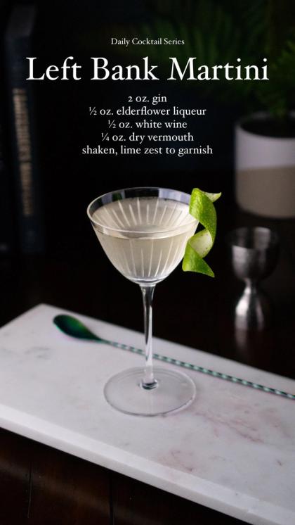 Left Bank Martini
