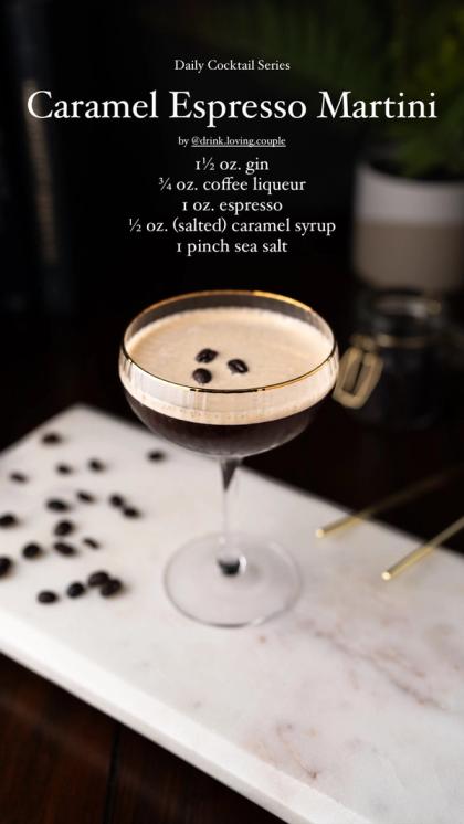 Caramel Espresso Martini
