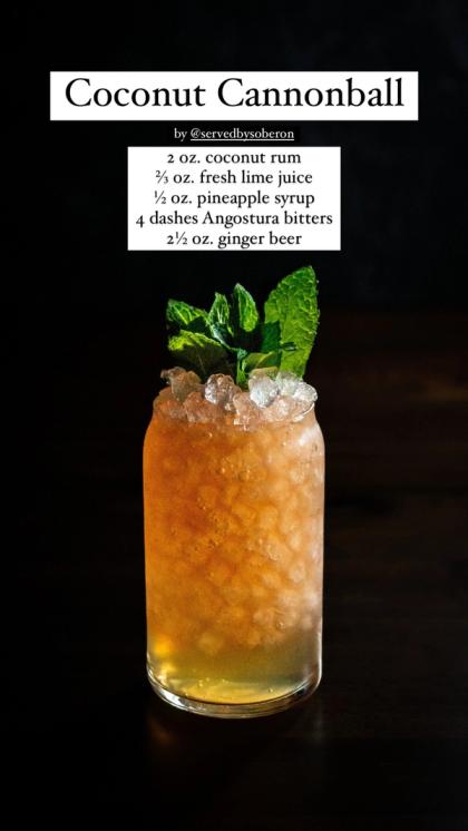 Coconut Cannonball