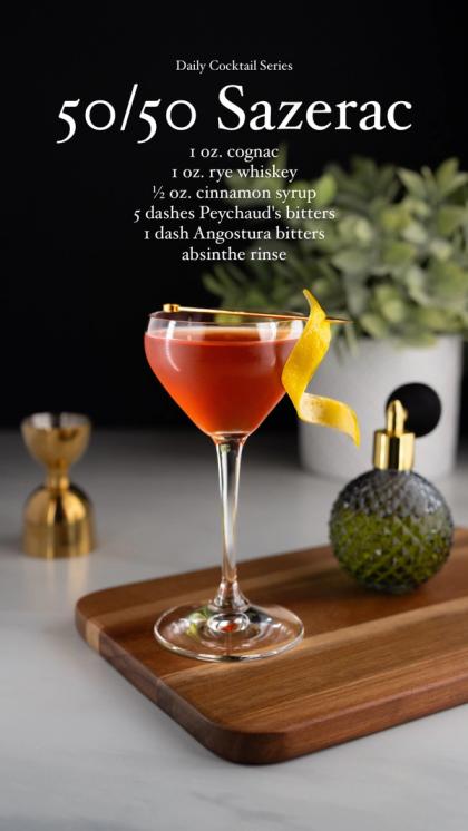 50:50 Sazerac