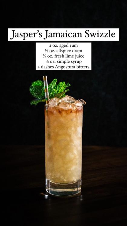 Jasper's Jamaican Swizzle