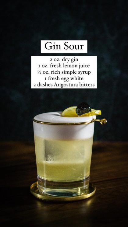 Gin Sour