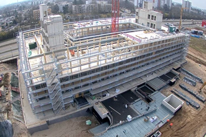 Our pioneering timber construction project is gaining momentum.  Our pioneering timber construction project is gaining momentum.