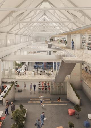 Powerhouse Reloaded. Historic industrial architecture meets the future of work in Töging. Powerhouse Reloaded. Historic industrial architecture meets the future of work in Töging.