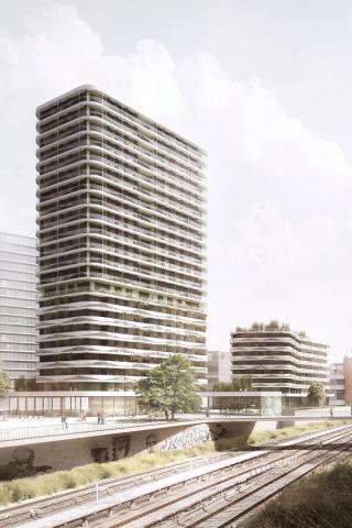 Aiming high, overlooking the vineyards in Vienna’s West. Aiming high, overlooking the vineyards in Vienna’s West.